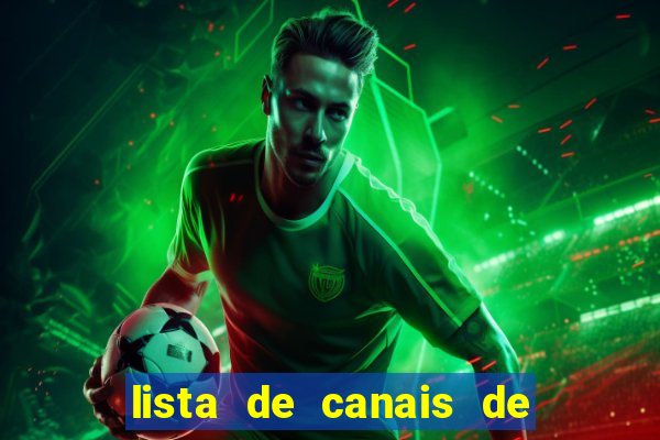 lista de canais de esporte iptv